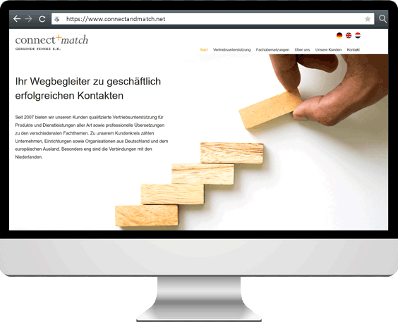 Responsive Website Programmierung der Internetpräsenz für alle Ausgabegeräte, Suchmaschinenoptimierung und Redaktionssystem