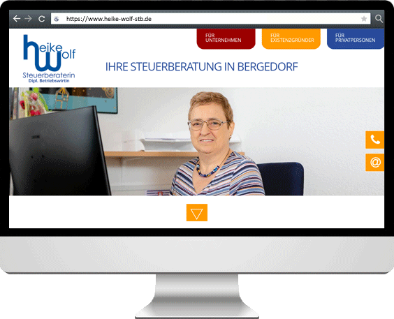 Responsive Website Programmierung der Internetpräsenz für alle Ausgabegeräte und Suchmaschinenoptimierung